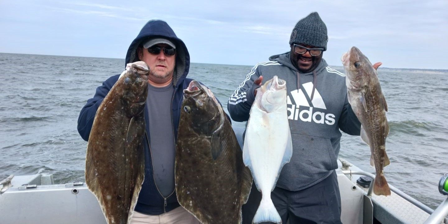 Alaskan Widespread Fishing Adventures Cook Inlet Fishing Charters | Shared 8-Hour Charter Trip fishing Offshore