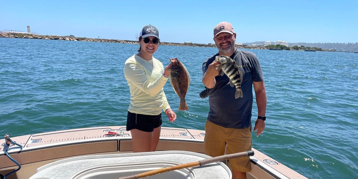 Bubba Jean Sportfishing Charter Fishing San Diego | 4 Guests Bay Fishing Trip fishing Shore