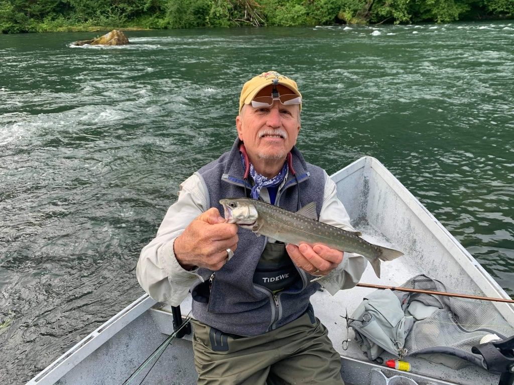 Kalama Guide Service Summer Trout (Cutthroats) fishing River