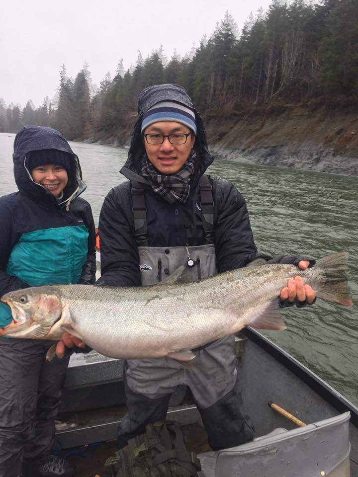 Kalama Guide Service Steelhead fishing River