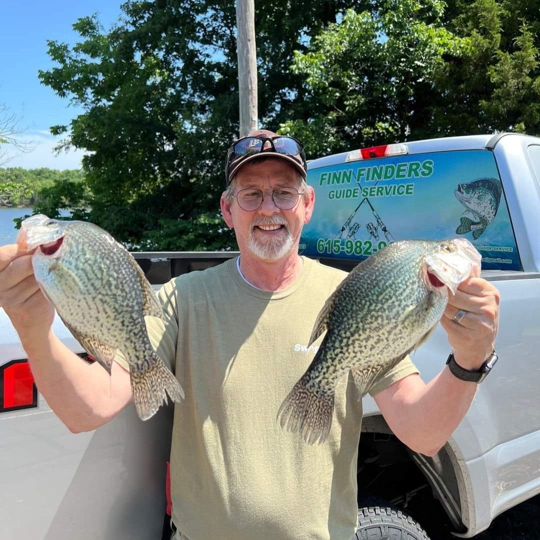 Crappie Striped Bass Half Day Nashville Lake Trip