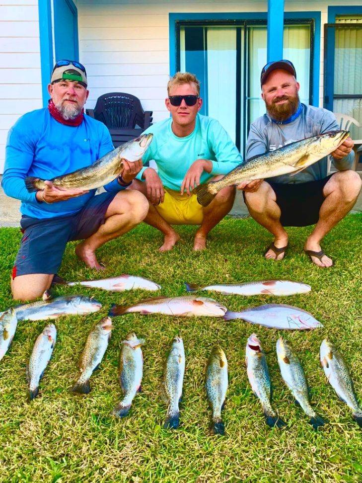 Action Fishing in Rockport, Texas