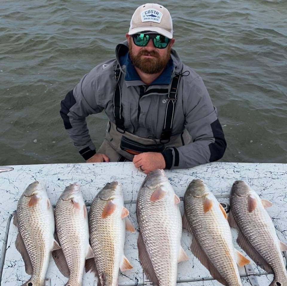 Redfish Fishing In Rockport, TX