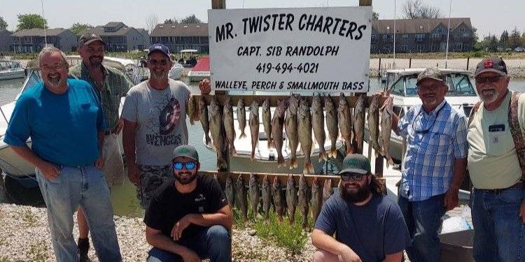 Premium Lake Erie Walleye Charter | Mr Twister
