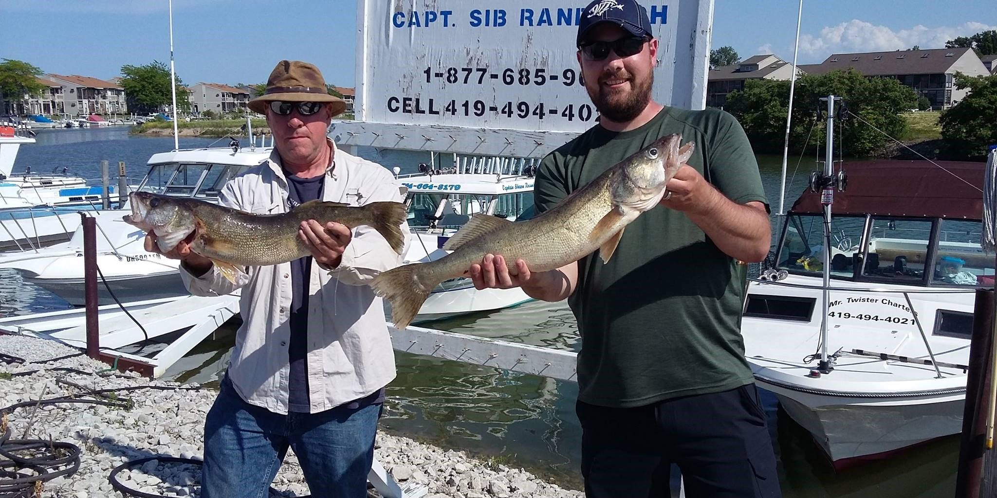 Lake Erie Beginner Walleye Charters | Mr Twister
