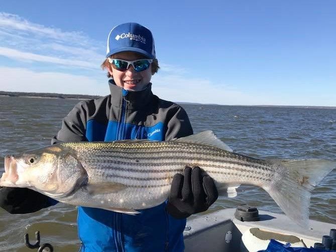 Striped Bass, Lake Texoma Guide Services