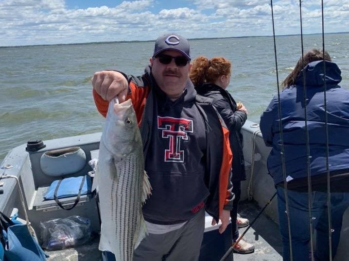 Texoma Fishing Stripers!
