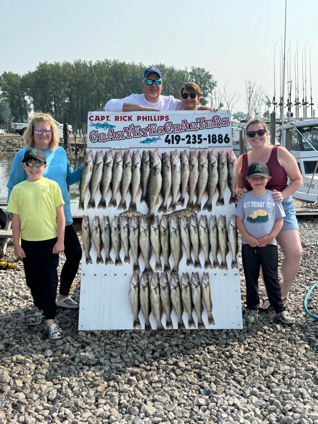 Premium Lake Erie Walleye Charters | Weekend Trips