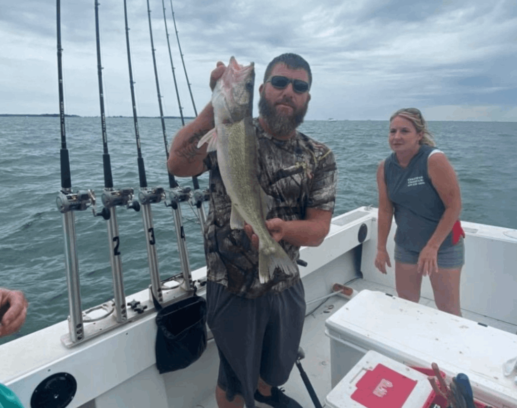 Crazy Eyes Charters Lake Erie Fishing Charters | 6-hour 4 Persons Max fishing Lake