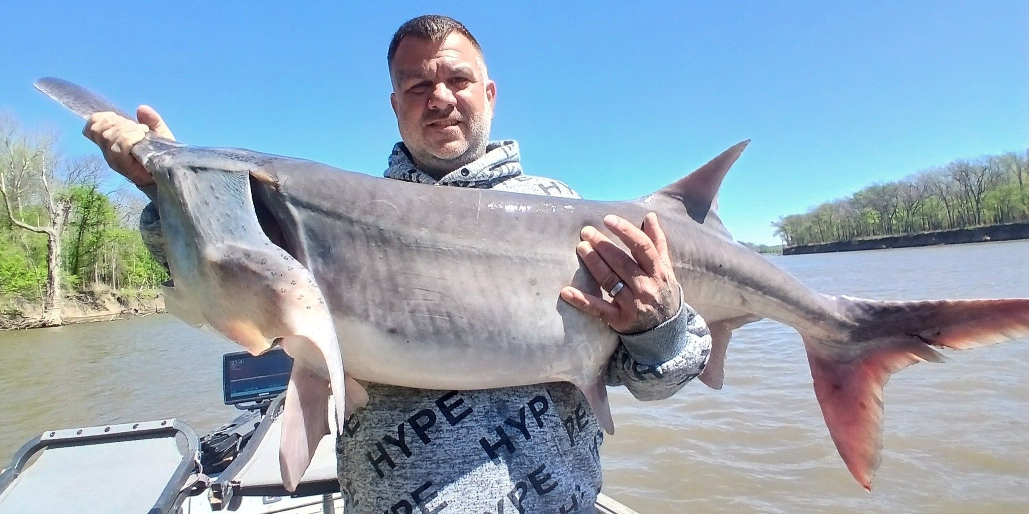 Advanced Paddlefish Charter on Fort Gibson Lake
