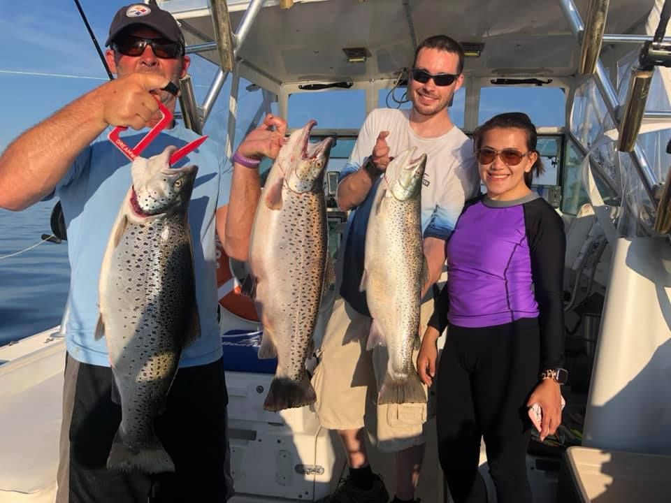 Afternoon Salmon & Trout Fishing | Lake Ontario