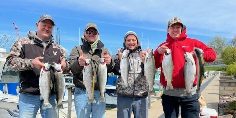 High Adventure Sportfishing Lake Ontario Fishing Charters fishing Lake