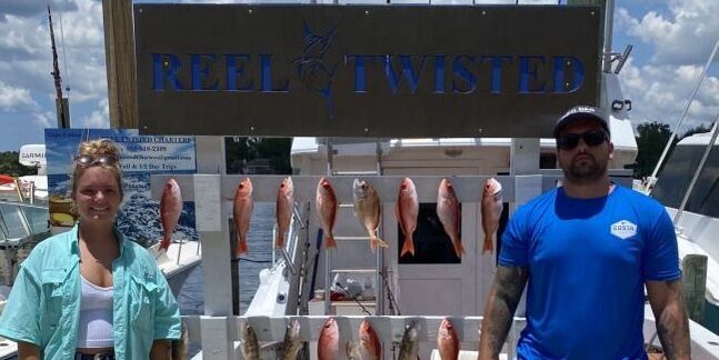 Reel Twisted Charters Panama City Shark Fishing Excursion |  6 HR Private Trip fishing Offshore