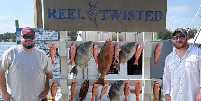 Reel Twisted Charters Special Spring Fishing in Panama City | 3 HR Private Trip fishing Offshore