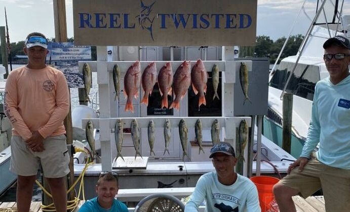 Reel Twisted Charters Panama City Fishing Charter | 3 HR Private Trip fishing Offshore