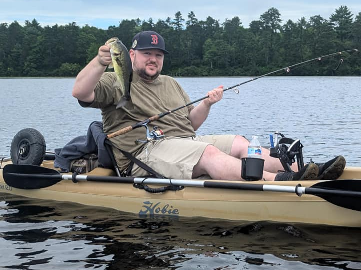 Kayak Casters Fishing Charters Massachusetts | 4 Hour Charter Trip fishing Lake