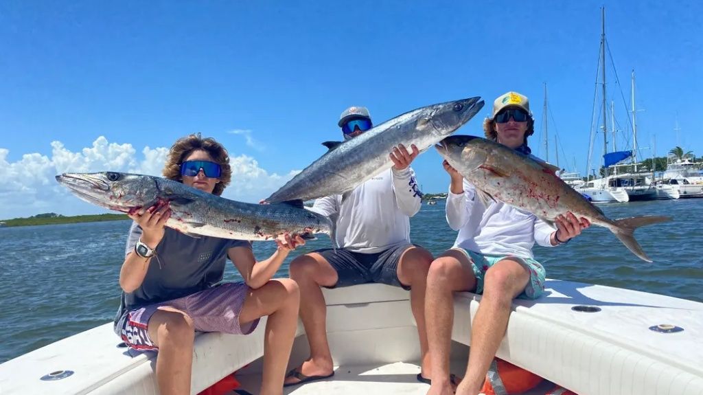 Full Time Fish Fishing Charters Daytona Beach | 12 Hour Offshore Fishing Trolling fishing Offshore