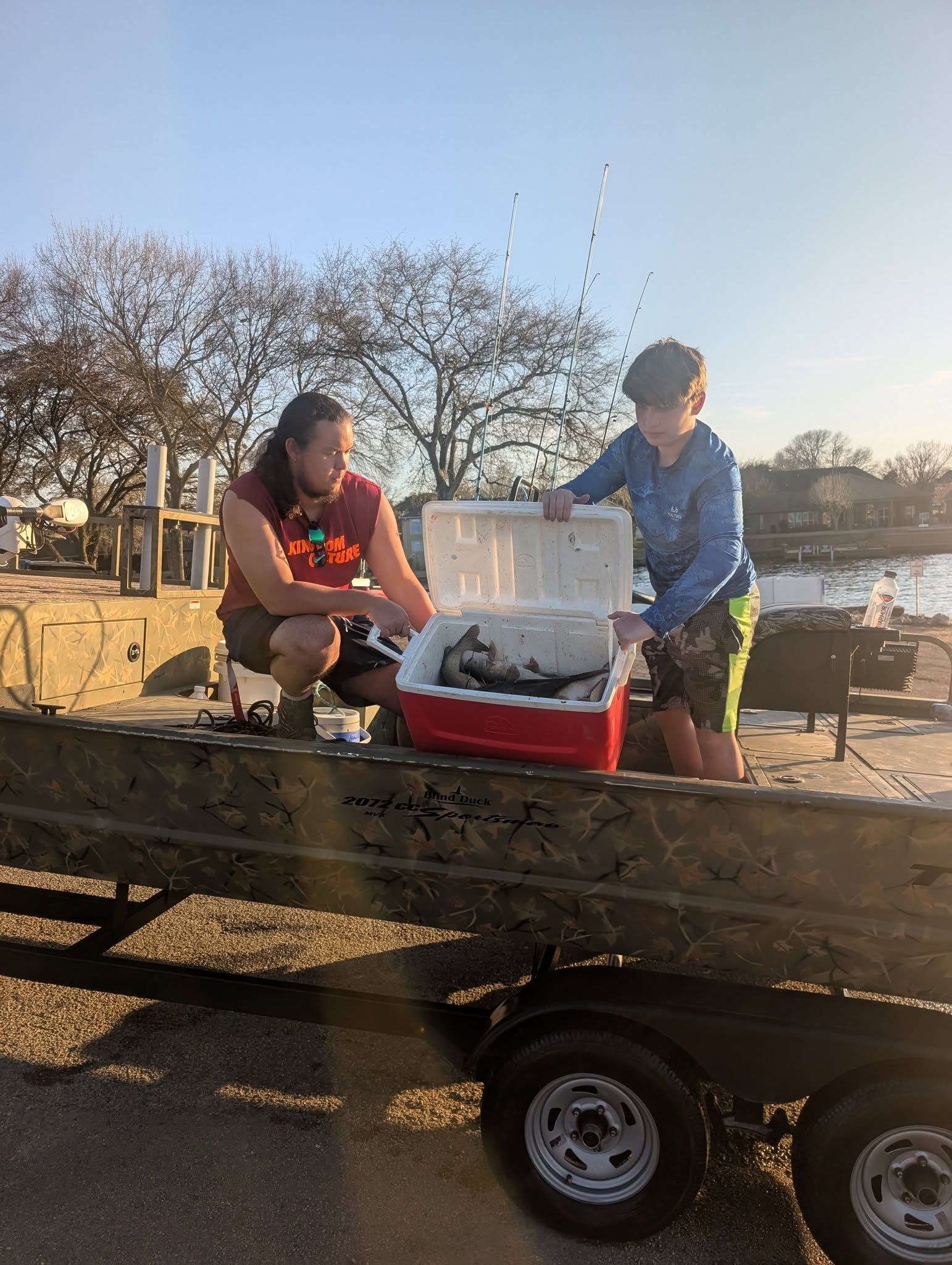 Lake Conroe Catfish Fishing with M.O.A. Guides