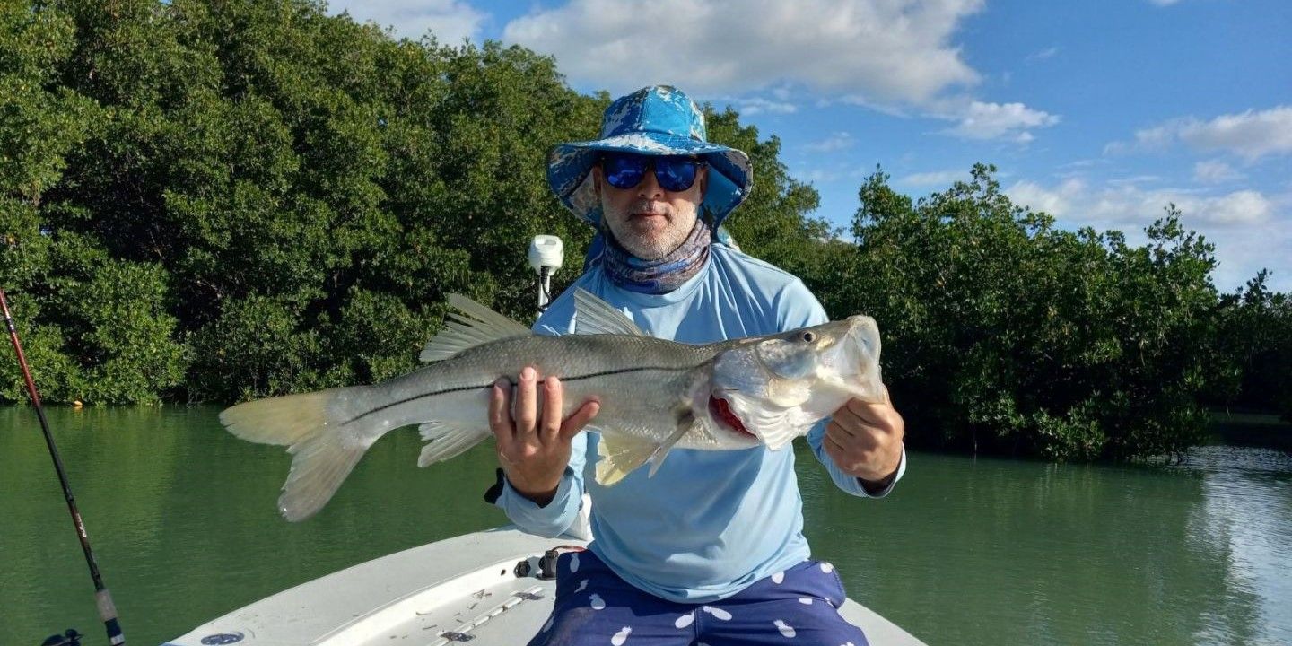 Chef Charles The Fishing Chef Charter Fishing Florida | Private - 3 to 4 Hour Snook/Tarpon Trip (AM/PM) fishing Inshore