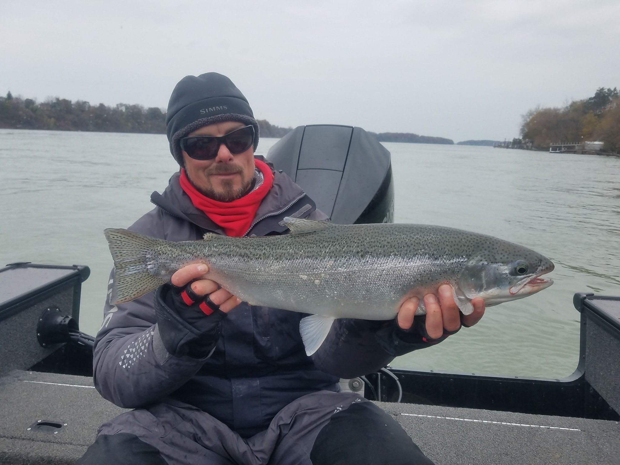 Brookdog Fishing Company Fishing Charter in Niagara River | 7-Hour Trip fishing River