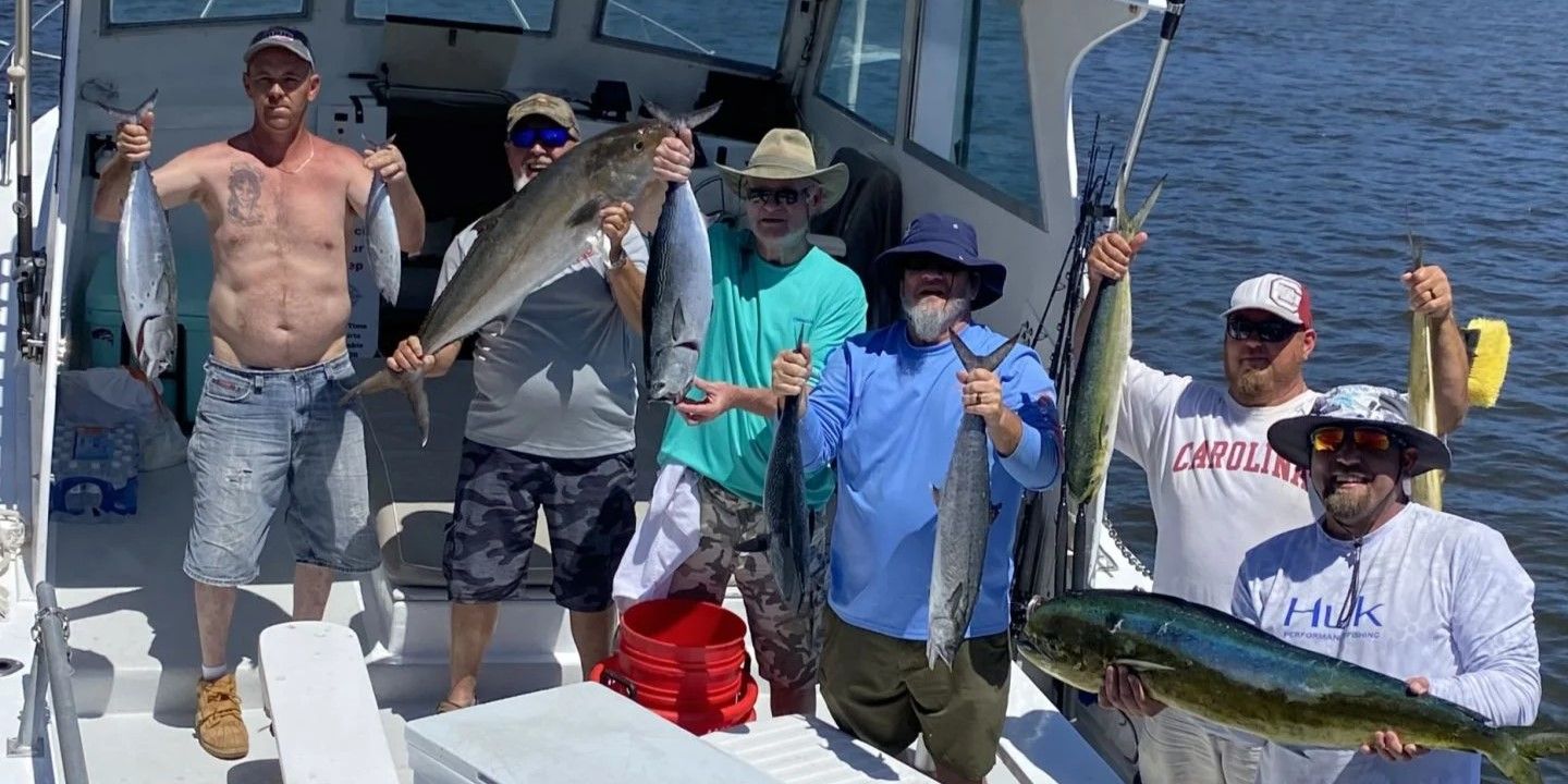 Fish Hunter Charters Little River SC Fishing Guides | 10 Hour Offshore Charter fishing Offshore