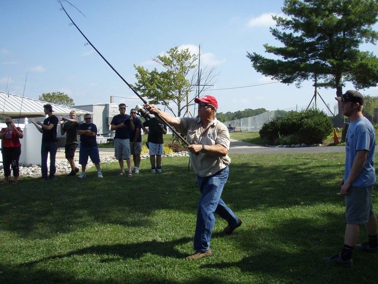 Teaching Surfcasting in Cape Cod
