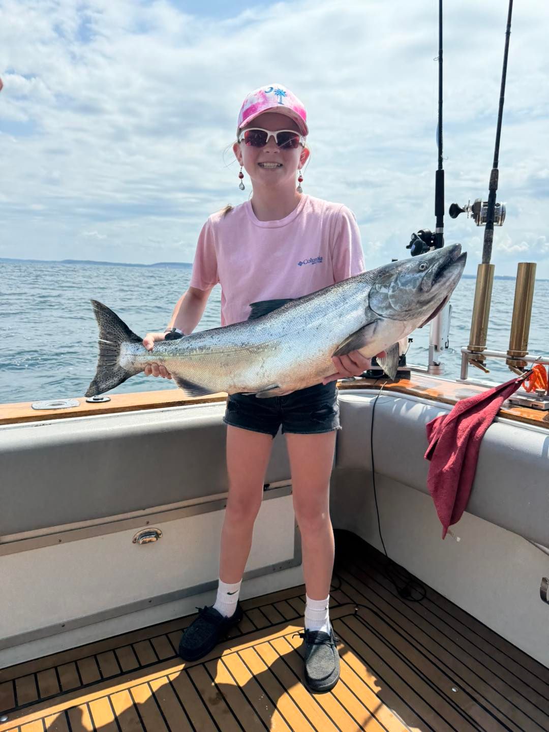King Salmon Charter Sodus Point Diamond J Lake