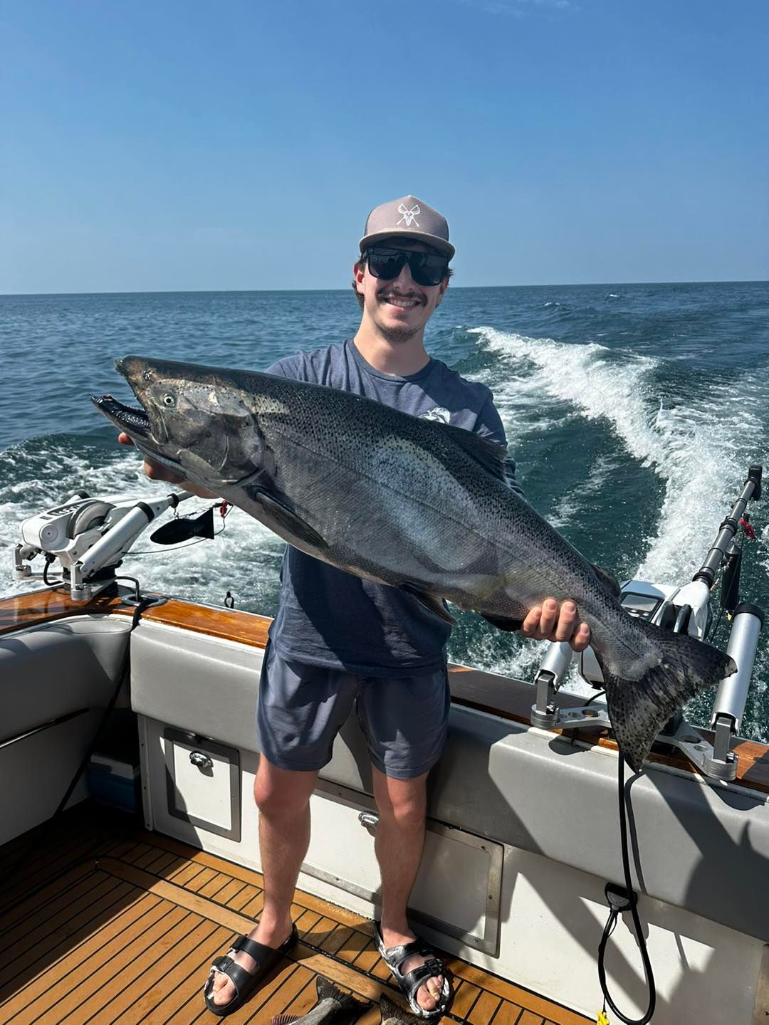 Sodus Point Spring Trout Salmon Lake Trip