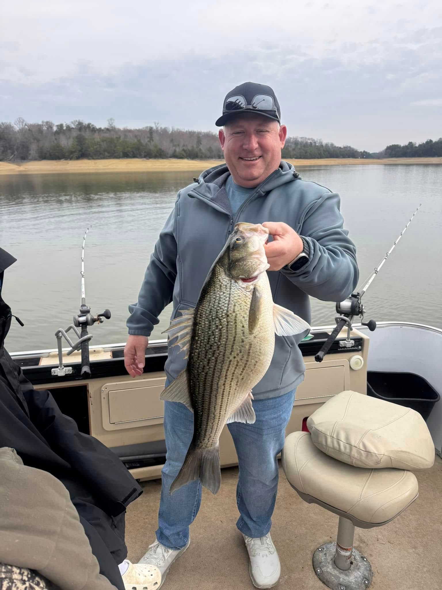 Cherokee Lake Hybrid Bass Fishing Adventure