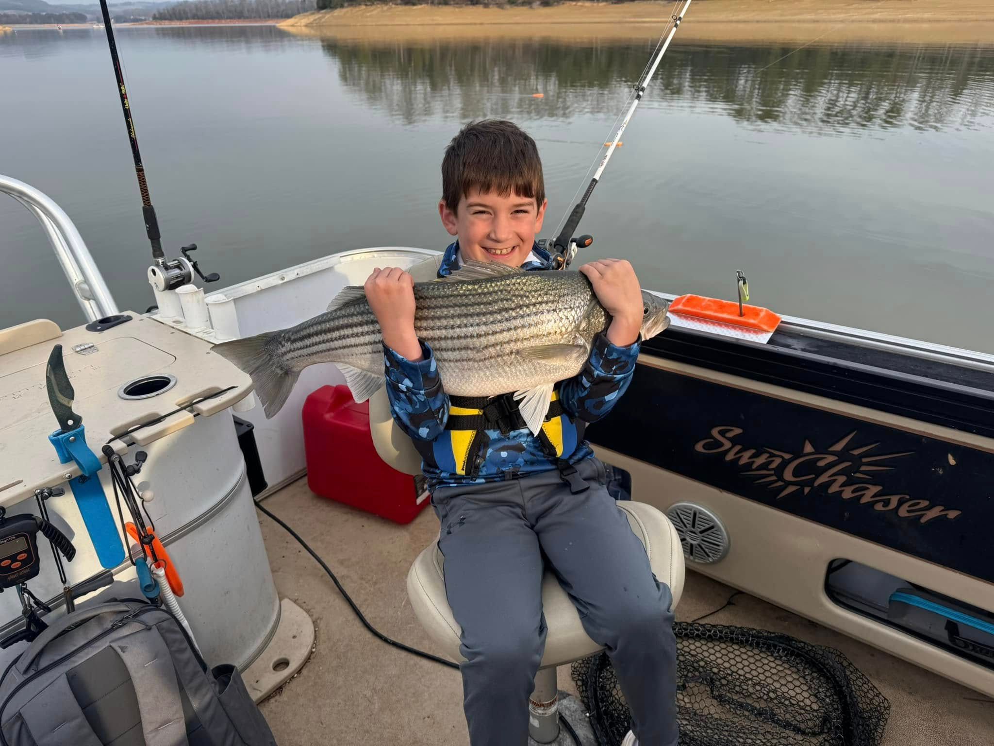 World-Class Striped Bass Fishing on Cherokee Lake