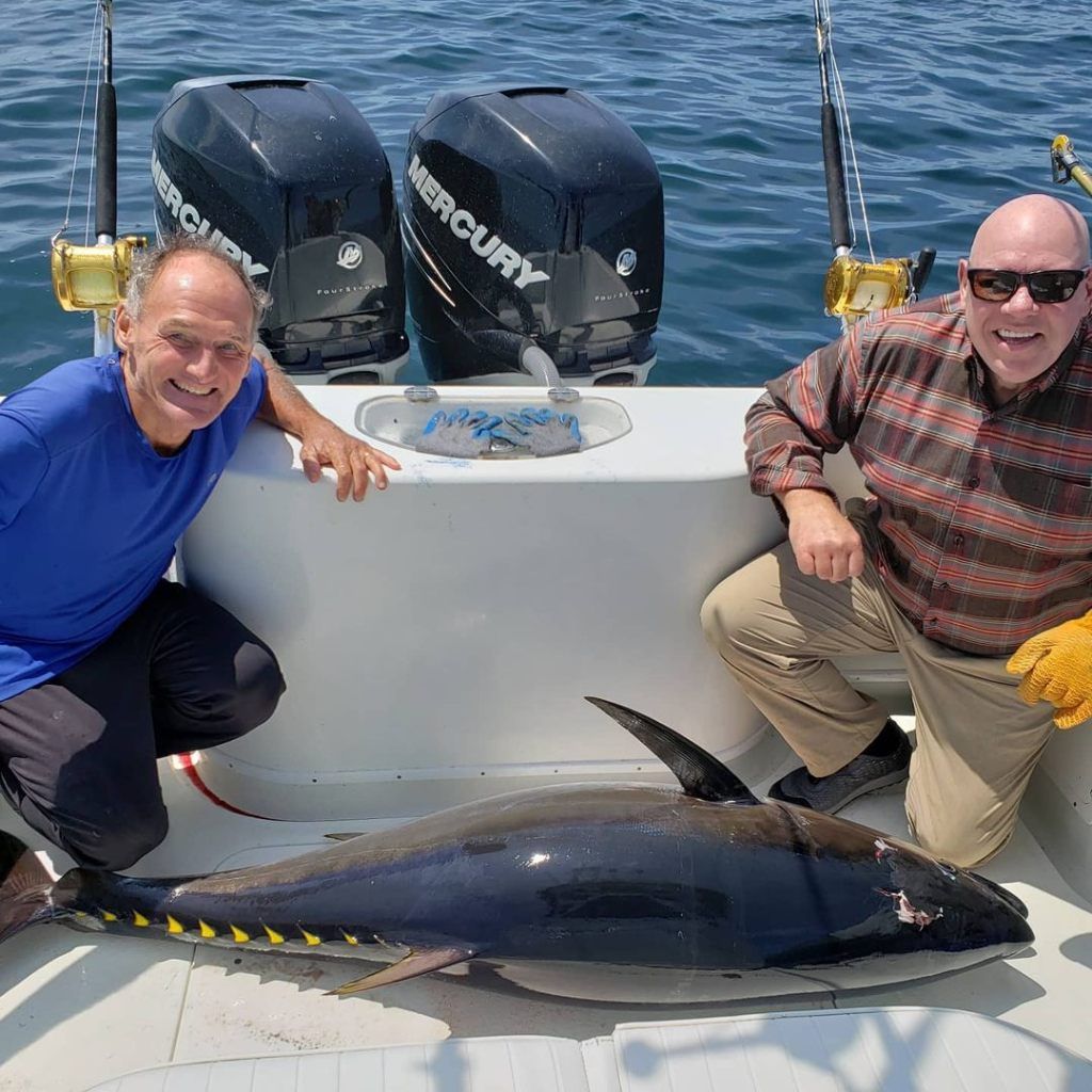 Seacoast NH Sportfishing Offshore Standup Bluefin Tuna in New Hampshire fishing Offshore