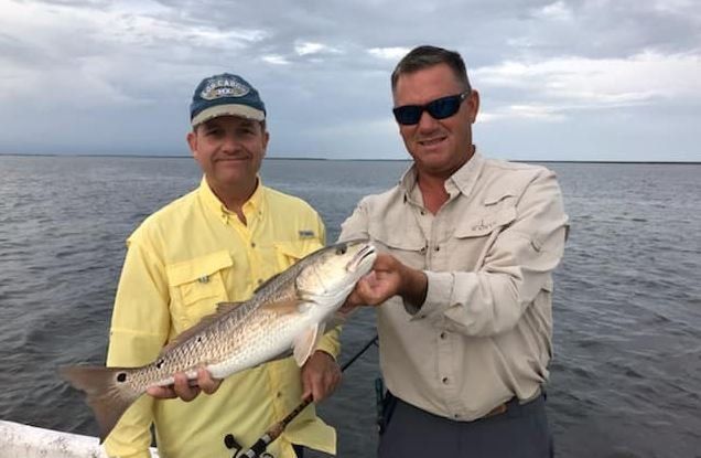 Redfish in South Padre Island, TX