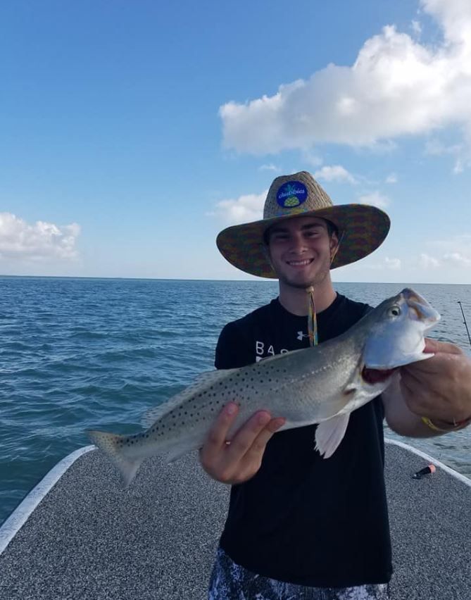 Speckled Trout in South Padre Island, TX