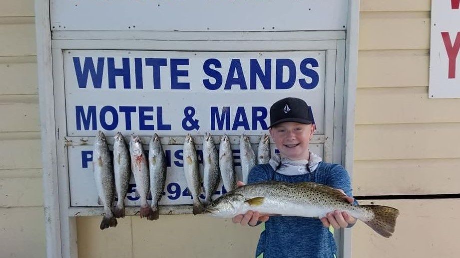 Speckled Trout in South Padre Island, TX