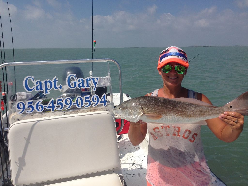 Redfish caught in Port Isabel, TX