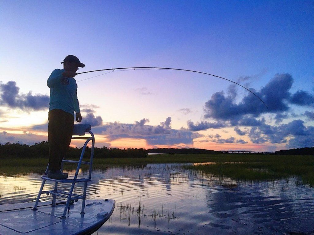 Sunset Fly Fishing in St Augustine
