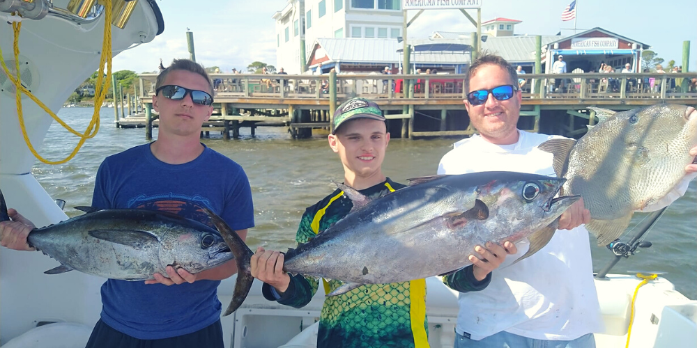 Seabbatical Charters 12 Hour Private Gulf Stream Fishing in North Carolina fishing Offshore