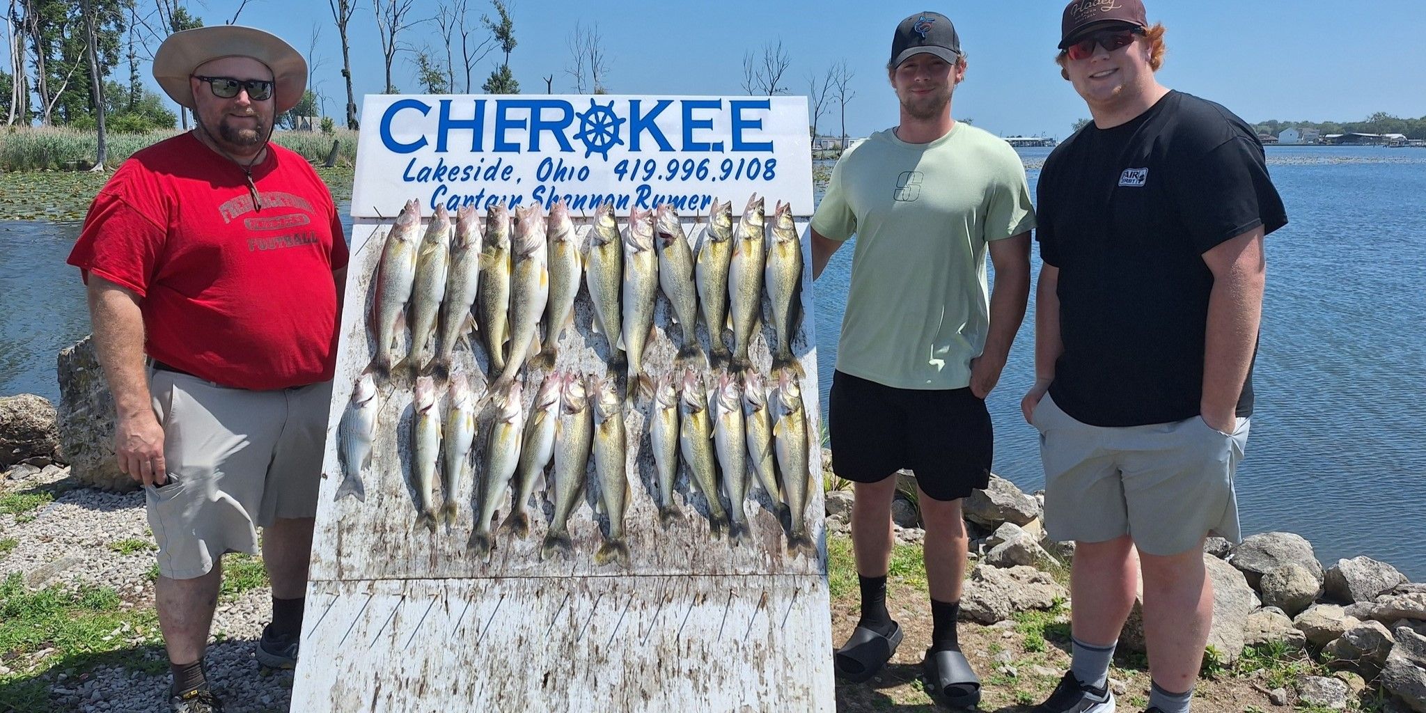 Premier Lake Erie Walleye Trip: Cherokee Charters