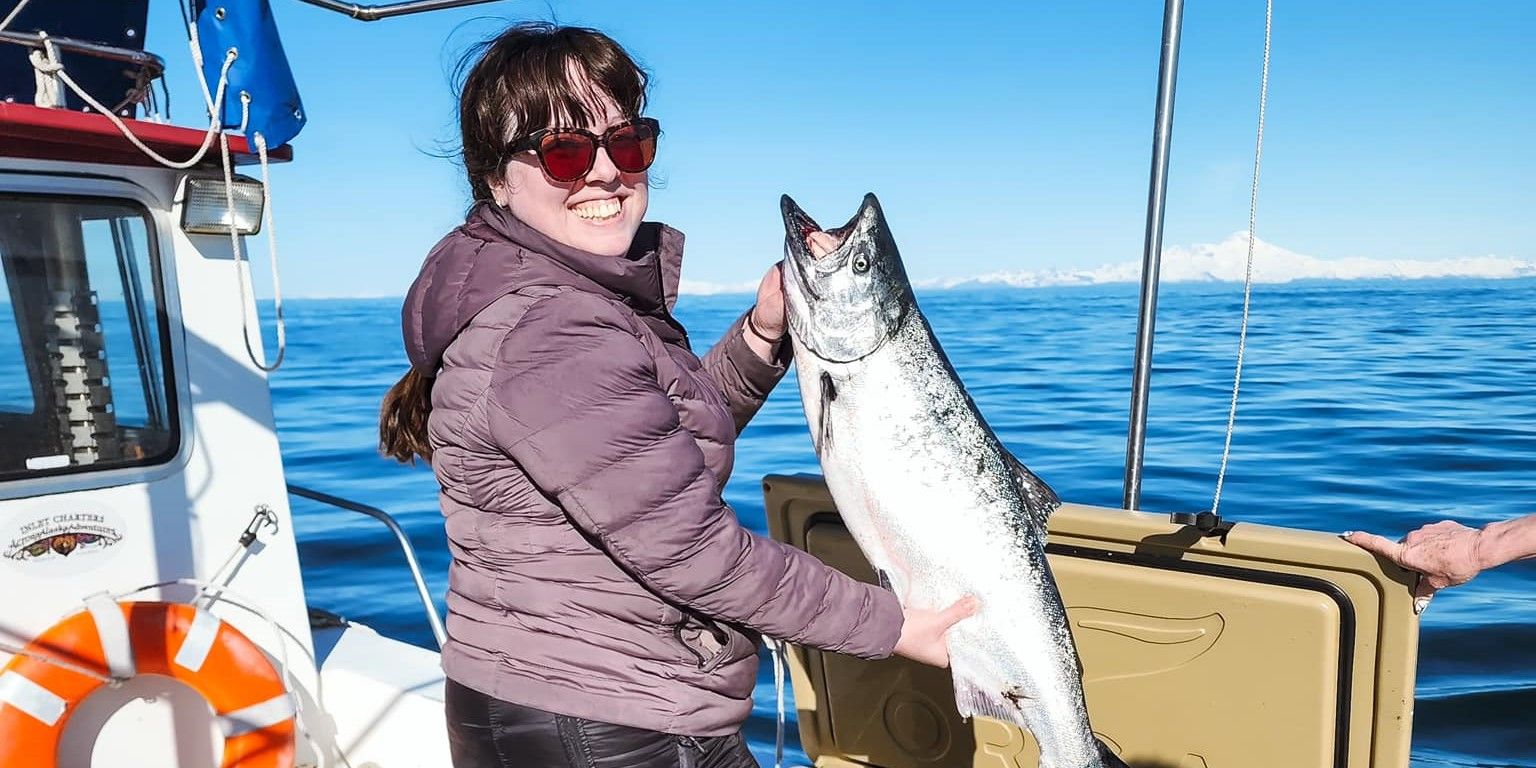 Inlet Charters Across Alaska Adventures Fishing Charters Alaska | 8 Hour Salmon & Rockfish Combo Charter Trip fishing Inshore