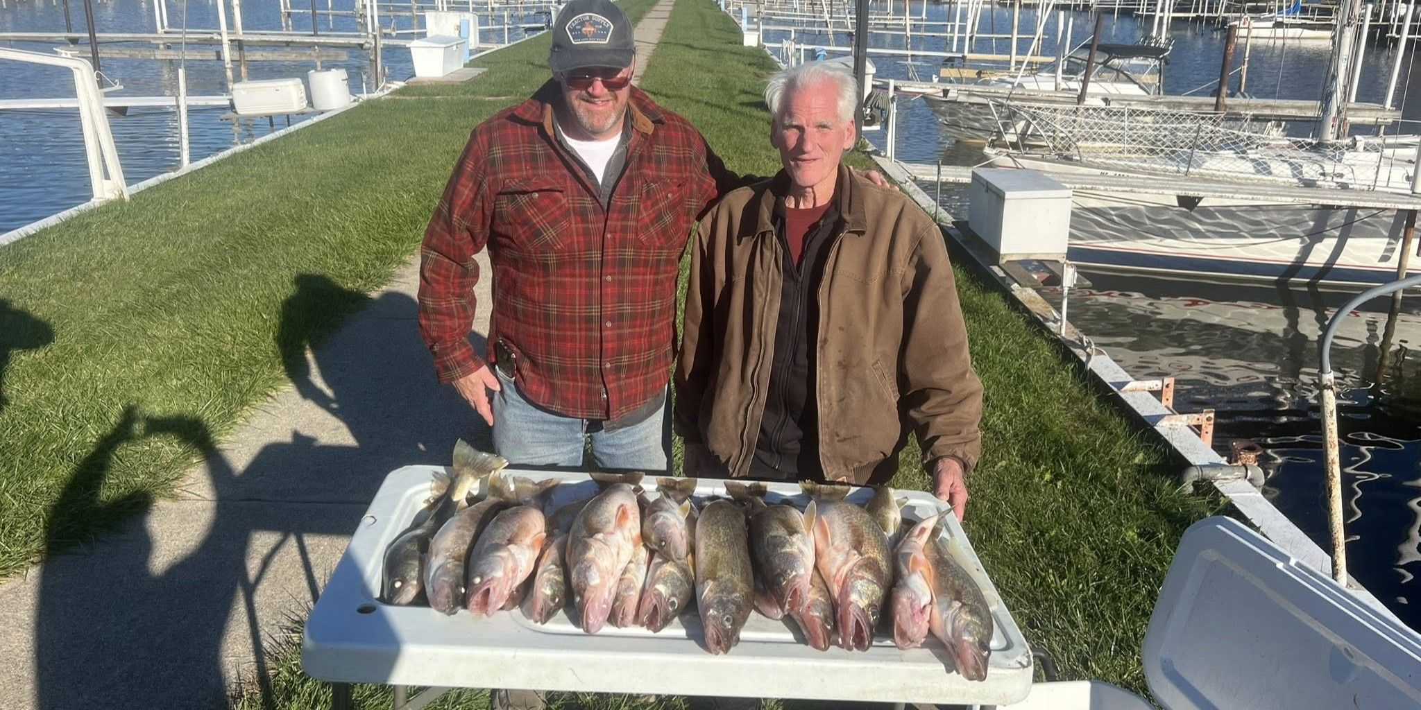 Private Saginaw Bay Walleye Charter Lake Trip