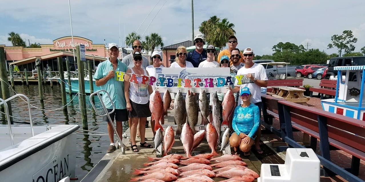 Reel Commocean Fishing Charters Fishing Charter Panama City Beach | Private 12 Hour Bottom Peak (Seasonal) fishing Offshore