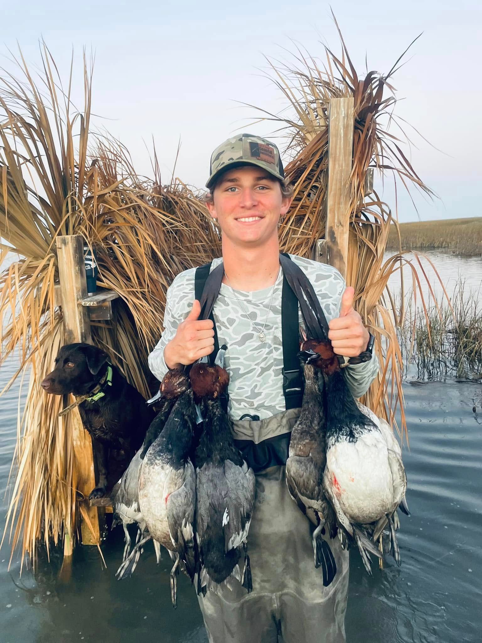Redhead Teal Hunting Port O'Connor TX Captain Mark