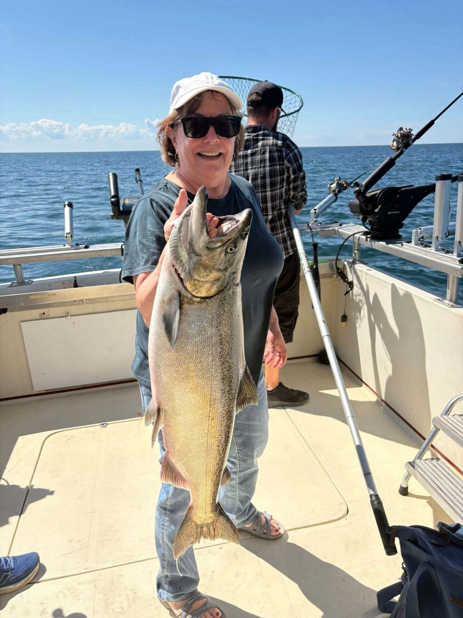 Trophy Salmon Fishing on Lake Ontario