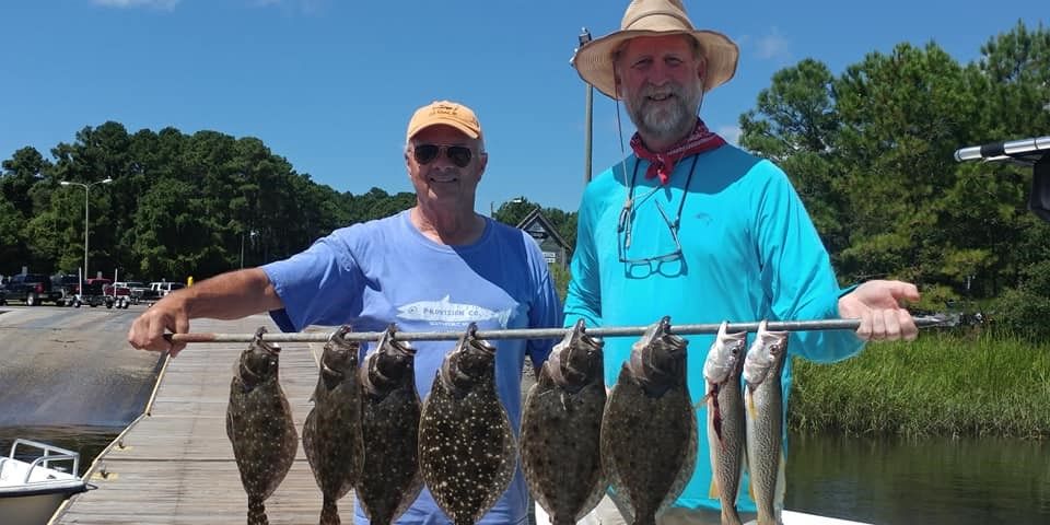 Scenic Oak Island Inshore Fishing | Flatfish