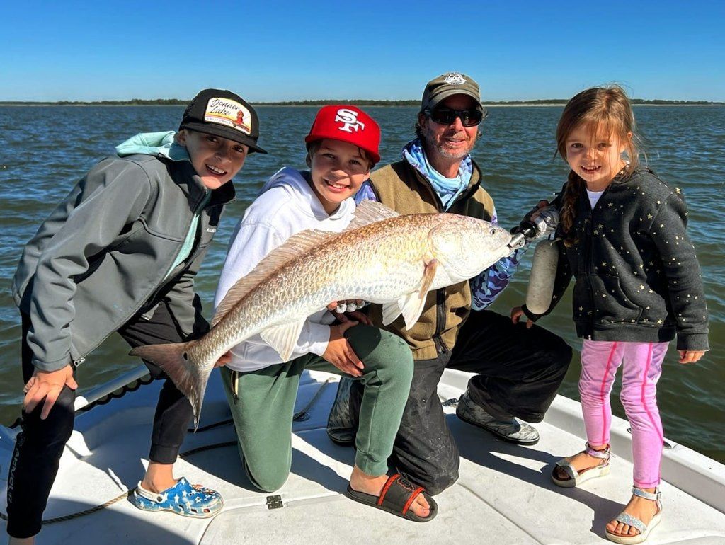 Charleston Fish Rod Bending Private Inshore Fishing Trip - Charleston, SC fishing Inshore