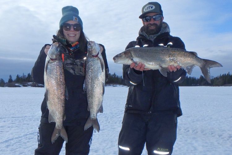 Joe Cooper Fishing Angle Inlet, MN Winter Guided Fishing Trips fishing Lake