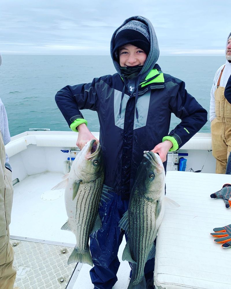 New Jersey Striped Bass Fishing 