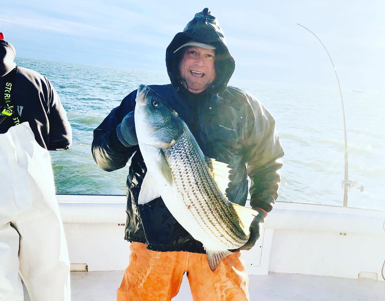 Delaware Bay Striper Fishing