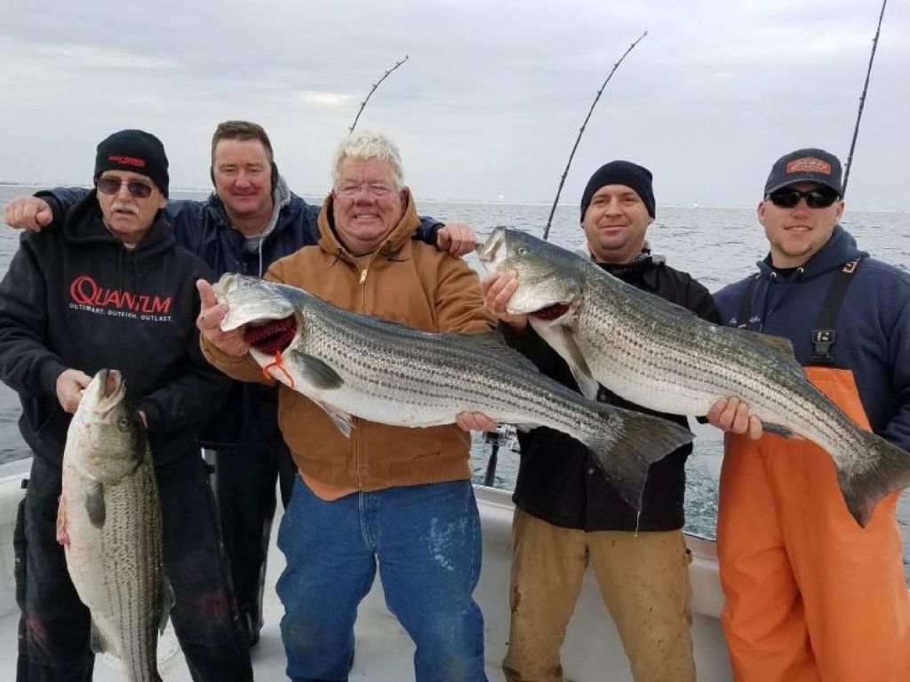 Trophy Striped Bass in New Jersey