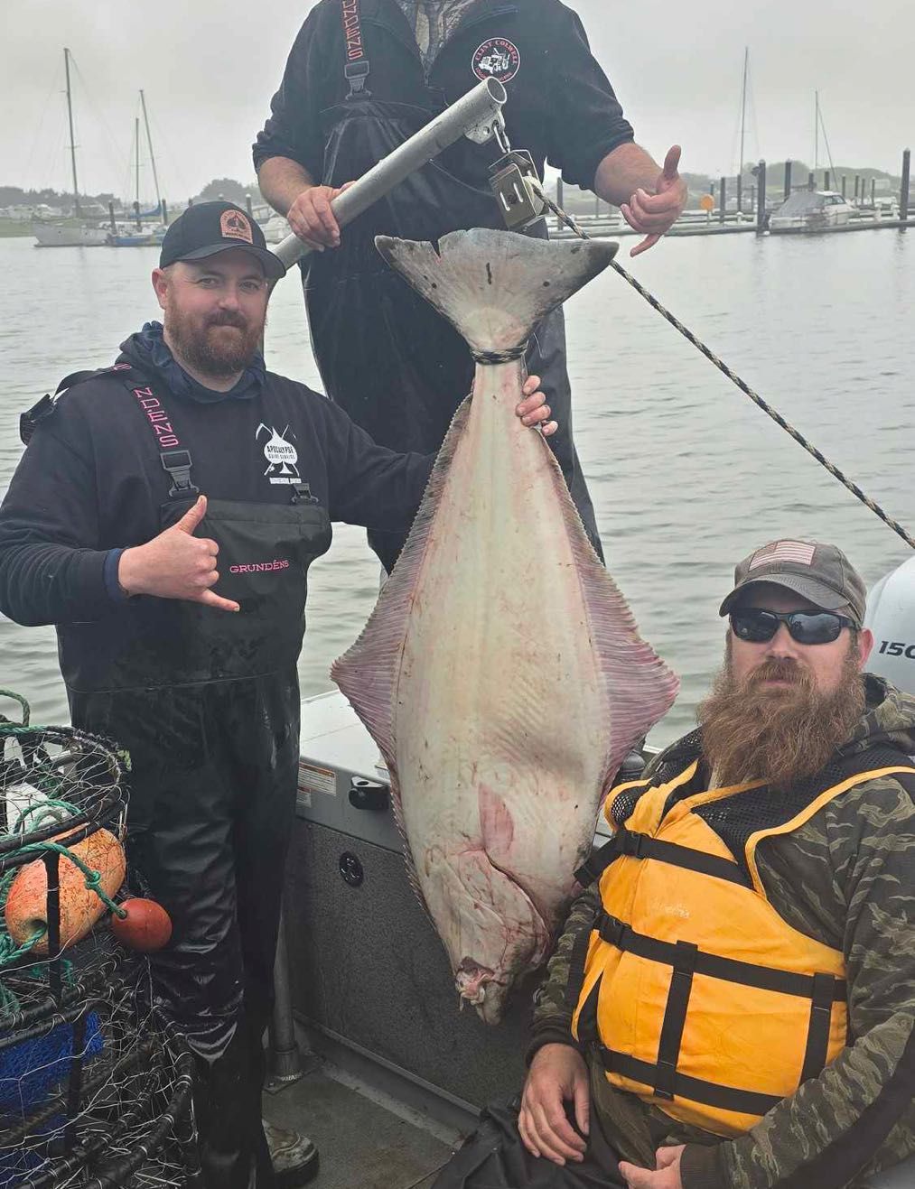 Apocalypse Guide Service Halibut fishing Offshore